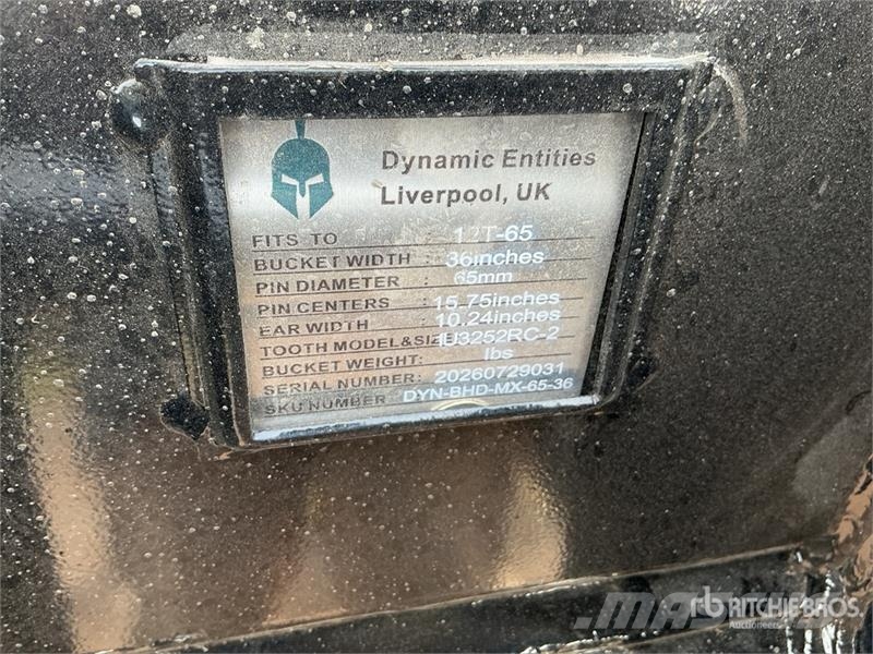 Trojan 36 in Digging Excavator Bucket - Fits 65 mm Cat 31 Kanalak