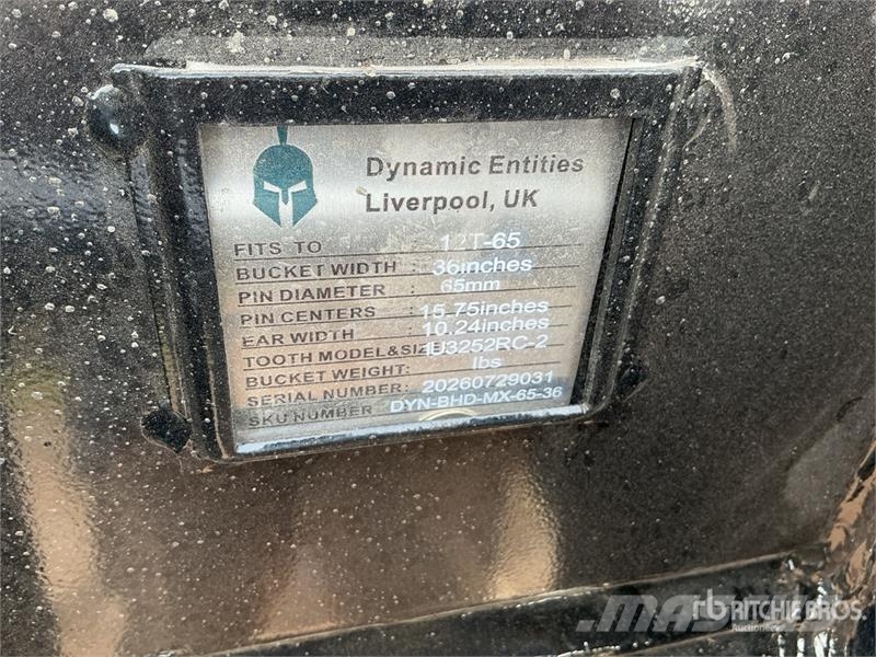 Trojan 36 in Digging Excavator Bucket - Fits 65 mm Cat 31 Kanalak