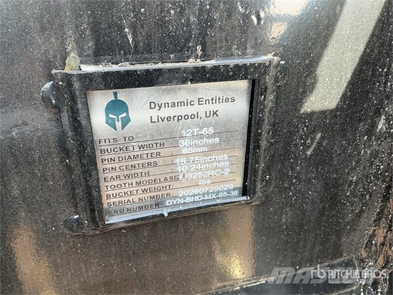 Trojan 36 in Digging Excavator Bucket - Fits 65 mm Cat 31 Kašike / Korpe