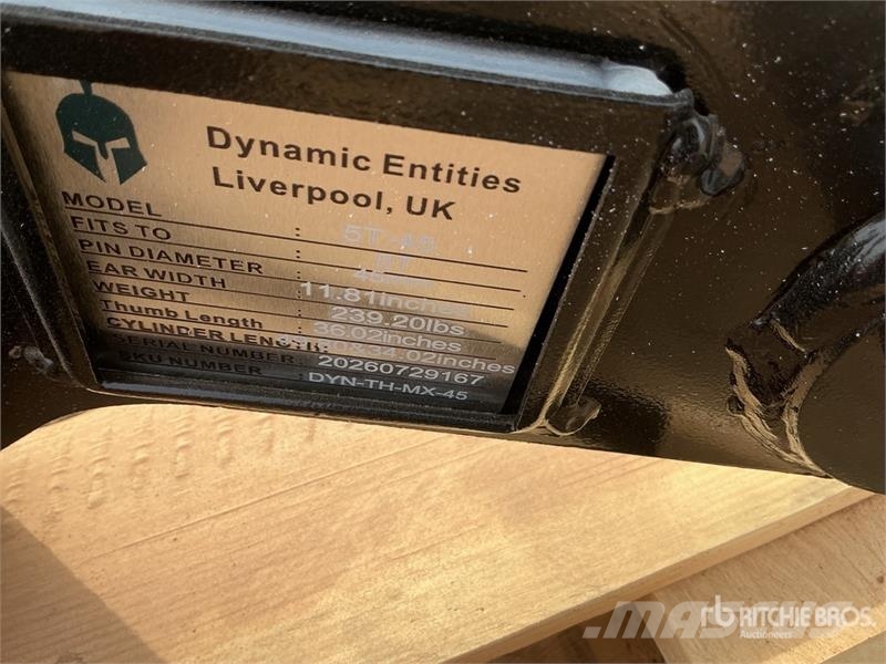 Trojan 36 in Hydraulic Excavator Thumb - Fits Cat 305, 30 Kašike / Korpe