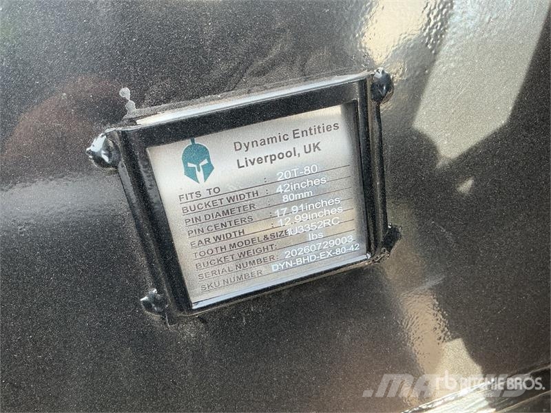 Trojan 42 in Digging Excavator Bucket - Fits 45 mm Cat 30 Kanalak