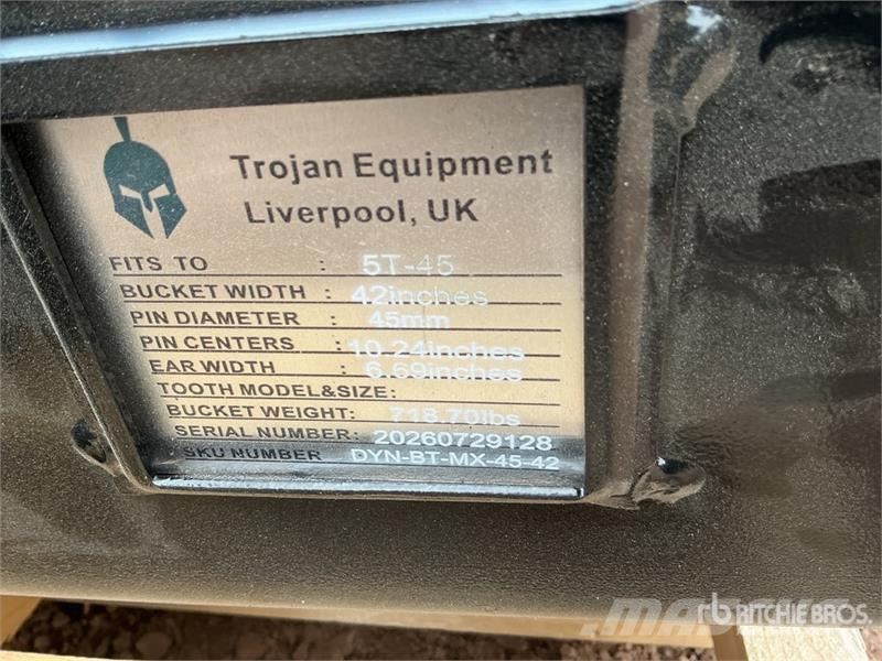 Trojan 42 in Hydraulic Tilting Excavator Bucket (Unused) Kašike / Korpe