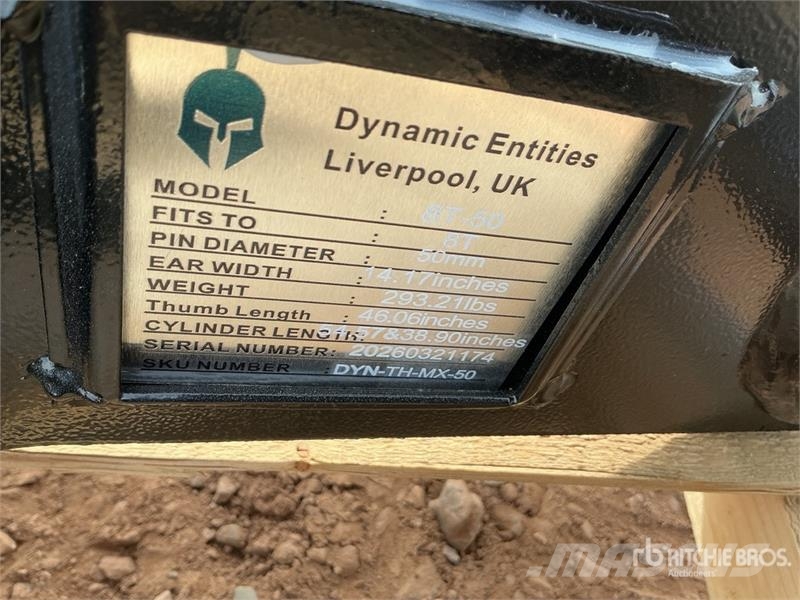 Trojan 46 in Hydraulic Excavator Thumb - Fits Cat 307/308 Kašike / Korpe