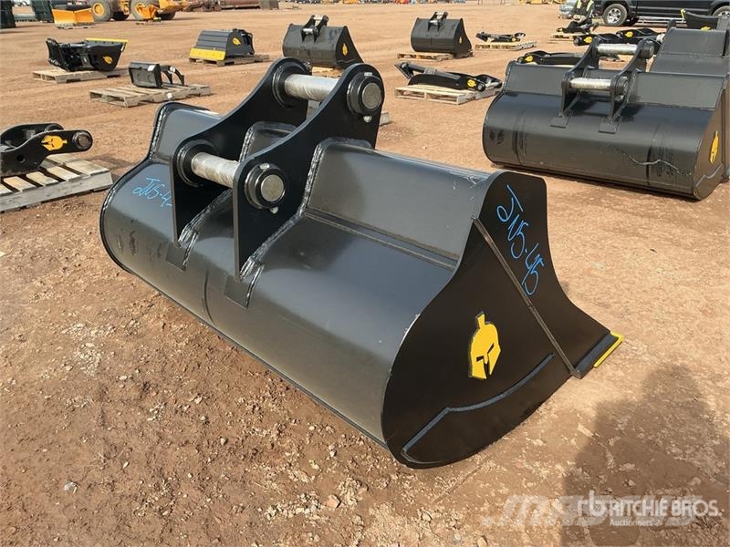 Trojan 72 in Cleanup Excavator Bucket - Fits 80 mm Cat 32 Kanalak