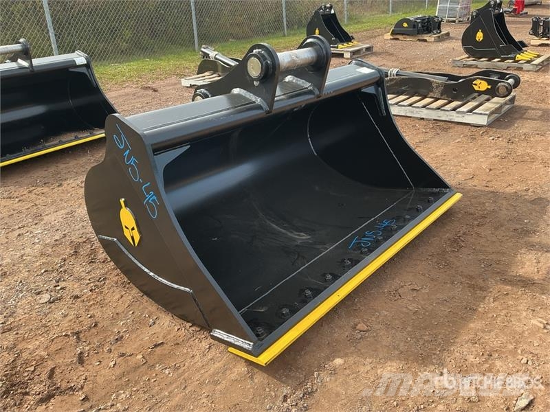 Trojan 72 in Cleanup Excavator Bucket - Fits 80 mm Cat 32 Kanalak