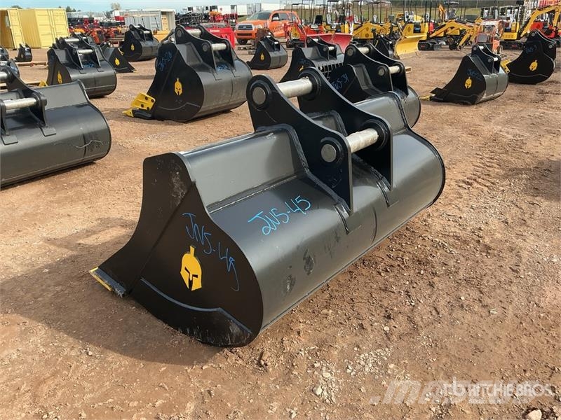 Trojan 72 in Cleanup Excavator Bucket - Fits 80 mm Cat 32 Kanalak