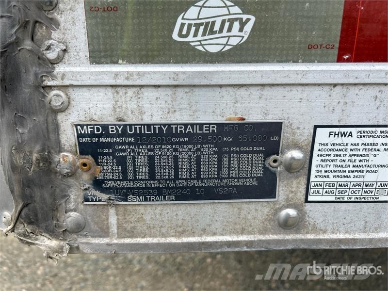 Utility 3000R Semirremolques isotermos/frigoríficos