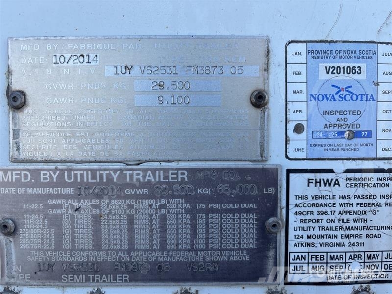Utility 3000R Полуприцепы-рефрижераторы
