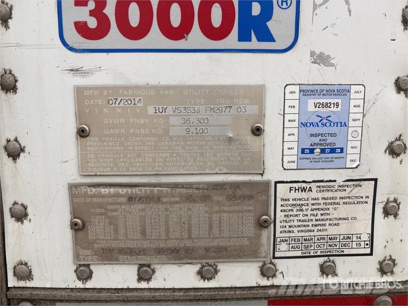 Utility 3000R Poluprikolice hladnjače