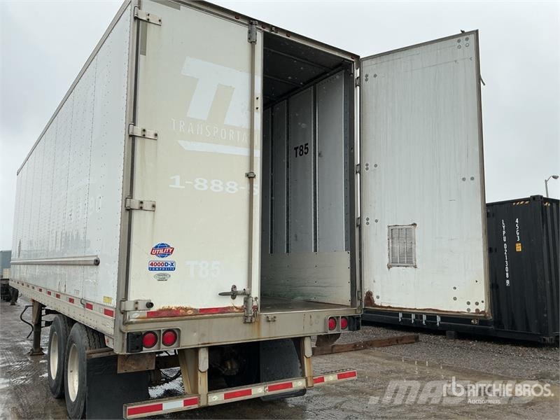 Utility 33 ft x 102 in T/A Van Trailer Sanduk prikolice