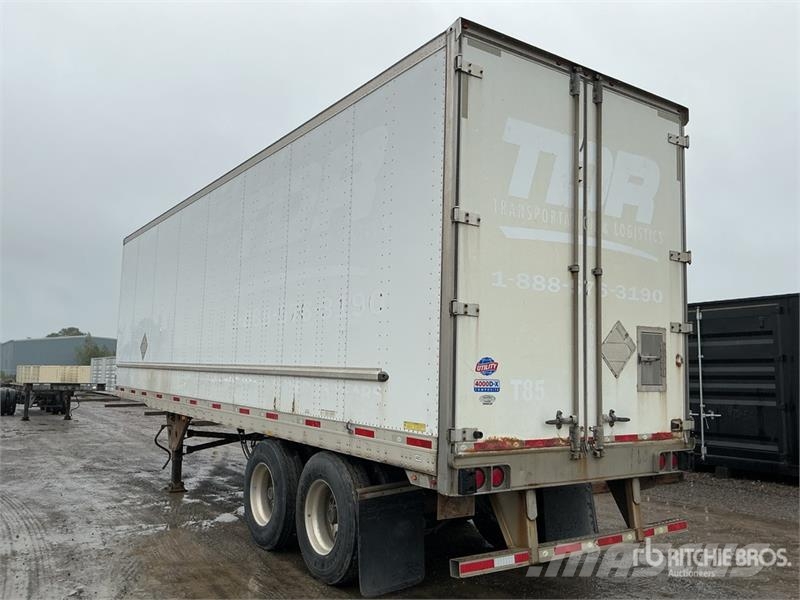 Utility 33 ft x 102 in T/A Van Trailer Sanduk prikolice