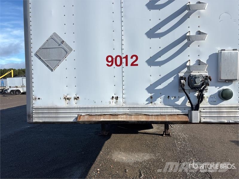 Utility 53 ft T/A Van Trailer Причепи-фургони