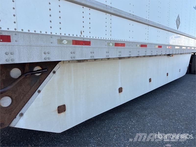 Utility 53 ft x 102 in T/A Van Trailer Gesloten opbouw trailers