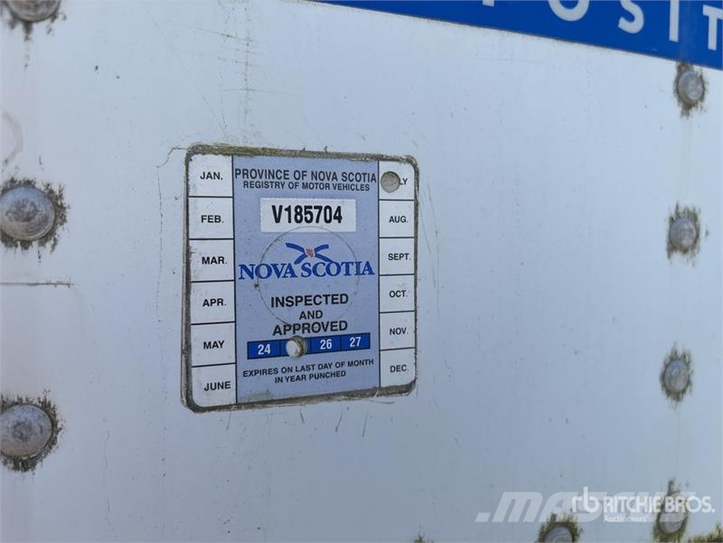 Utility 53 ft x 102 in T/A Van Trailer Gesloten opbouw trailers