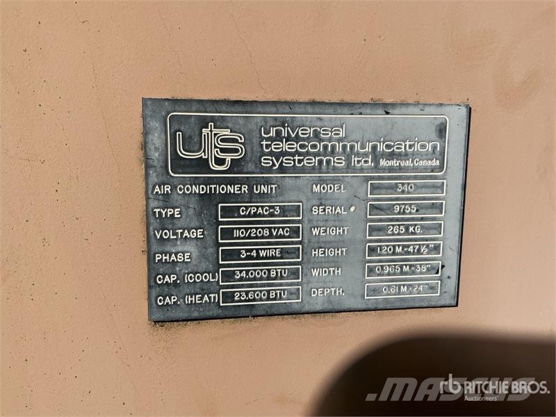 UTS TRQ-7 Skid Mounted ATC Tower Other components