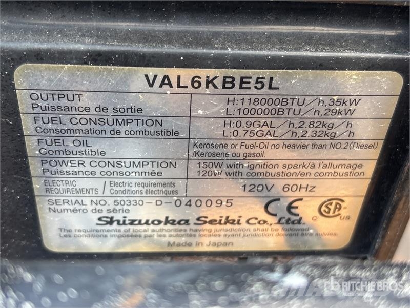 Val6 KBE5L-2 118000 BTU Space Heater Echipamente incalzire si dezghetare