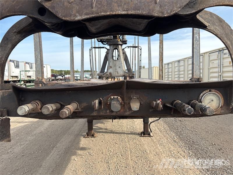 Valley 47 ft Tri/A Self-Loading Log Trailer Metsaveohaagised
