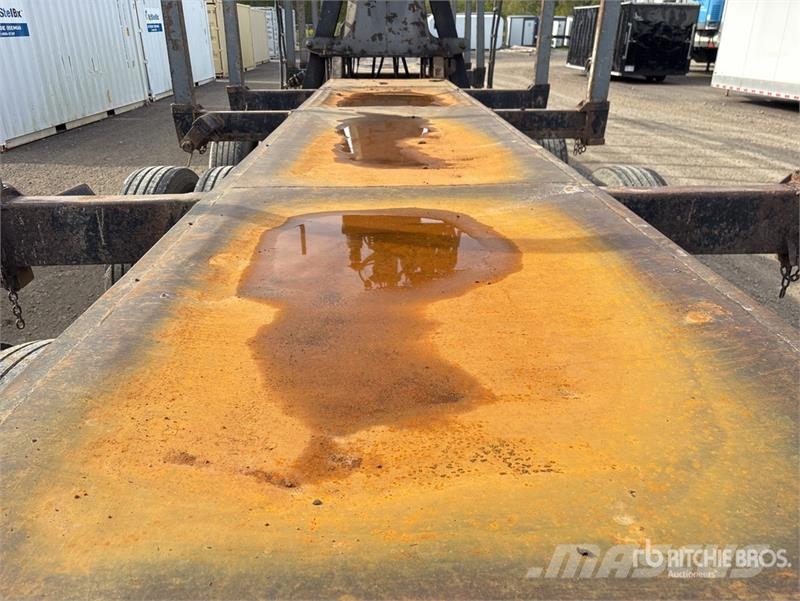 Valley 47 ft Tri/A Self-Loading Log Trailer Metsaveohaagised
