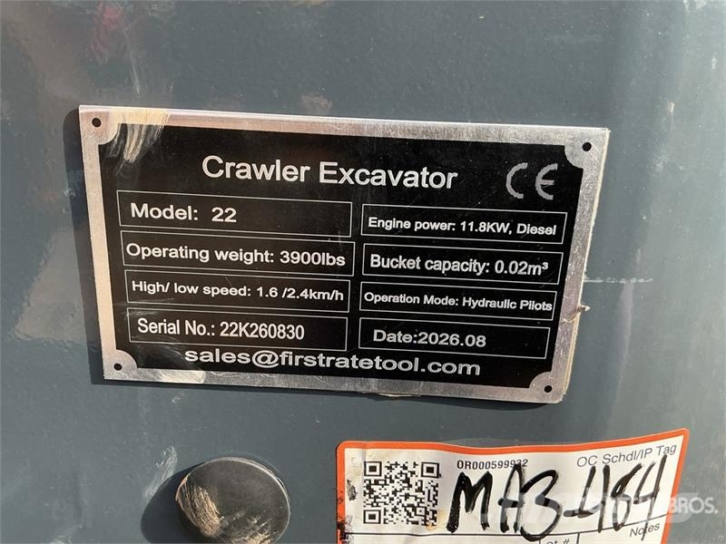 Vicsec VC22C Mini Excavator (Unused) Miniexcavadoras