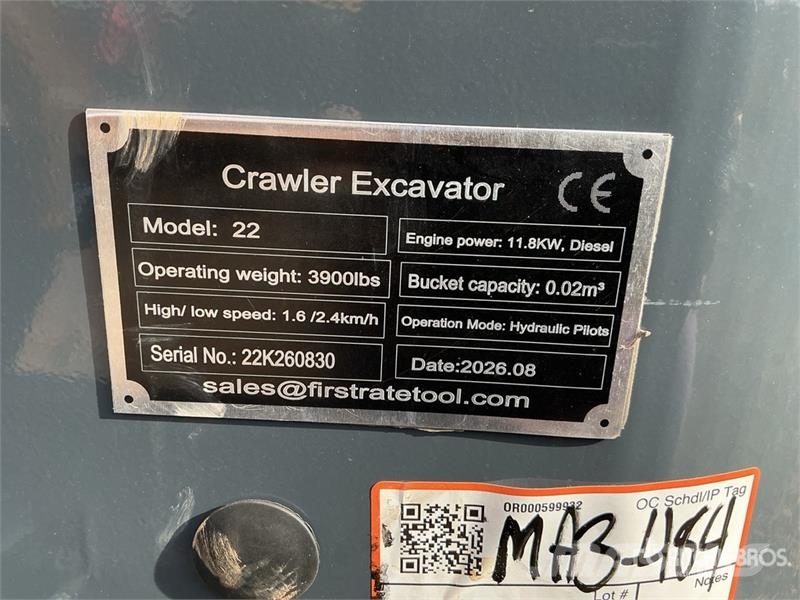 Vicsec VC22C Mini Excavator (Unused) Miniexcavadoras