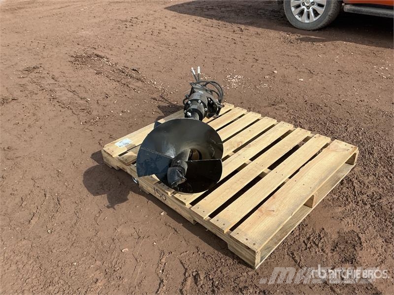 Vicsec VCAG400 16 in Excavator Auger - Fits 1 - 3 ton Exc Tarière