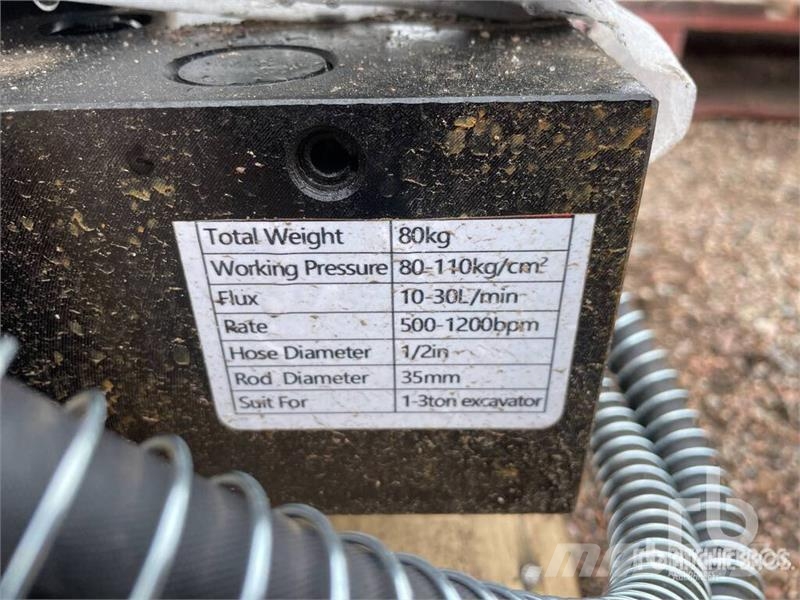 Vicsec VCH35 Hydraulic Breaker - Fits 1-3 ton Excavators  Kladiva