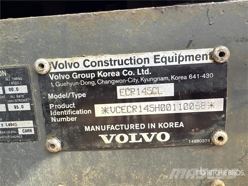 Volvo ECR145CL Tracked Excavator Raupenbagger