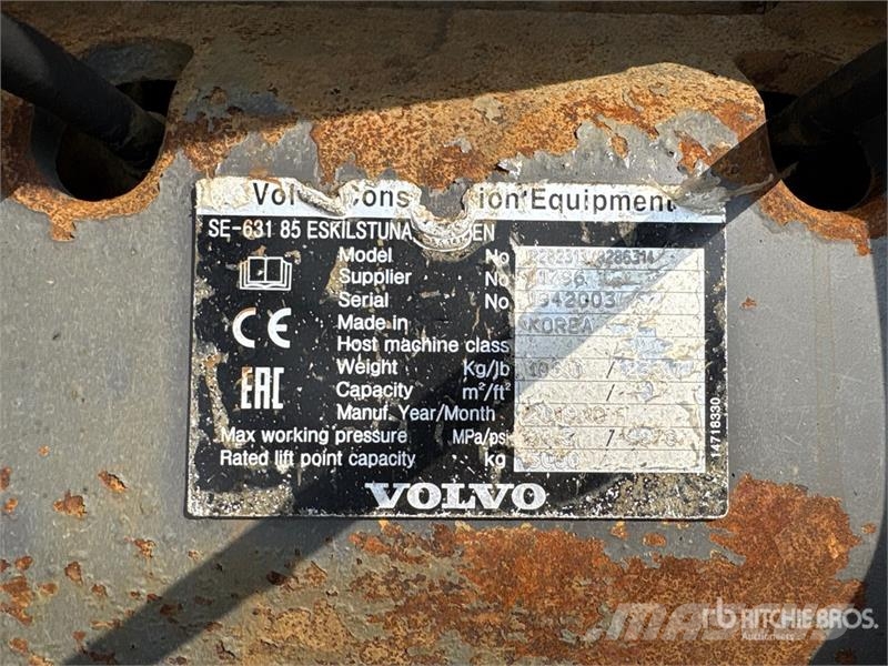 Volvo ECR145CL Tracked Excavator Beltegraver