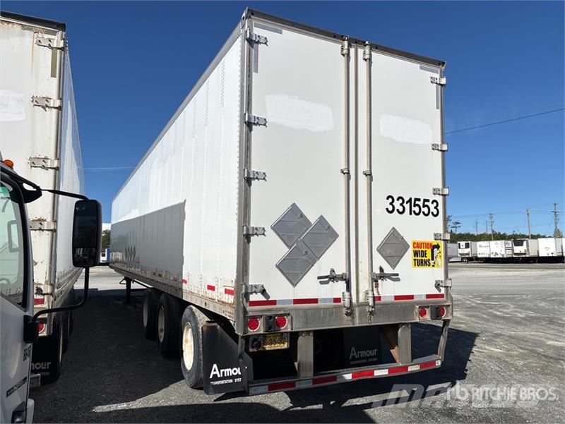 Wabash 53 ft x 102 in Tri/A Van Trailer Прицепы-фургоны