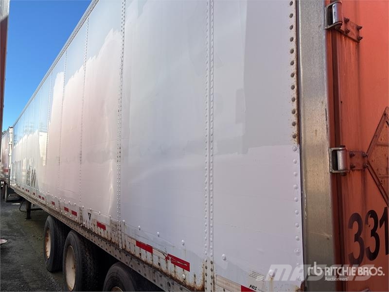 Wabash 53 ft x 102 in Tri/A Van Trailer Прицепы-фургоны