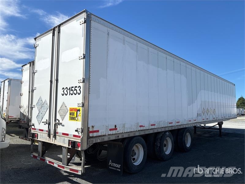 Wabash 53 ft x 102 in Tri/A Van Trailer Прицепы-фургоны