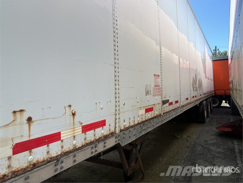 Wabash 53 ft x 102 in Tri/A Van Trailer Прицепы-фургоны