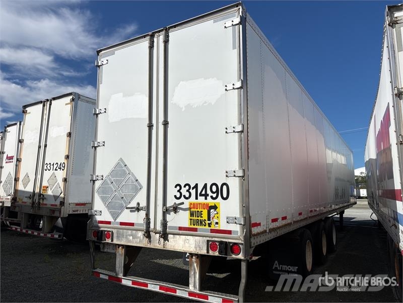Wabash 53 ft x 102 in Tri/A Van Trailer Прицепы-фургоны