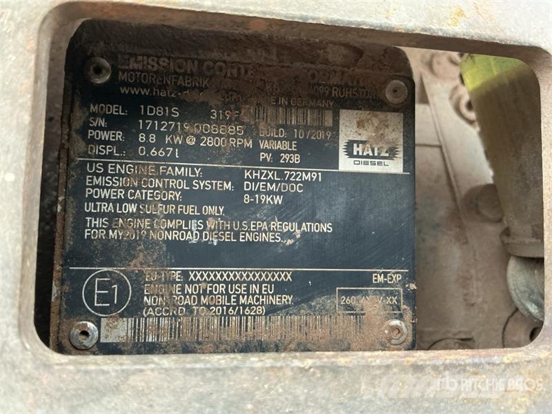 Wacker Neuson DPU6555H Reversible Vibratory Plate Compactor دكاكات أفقية