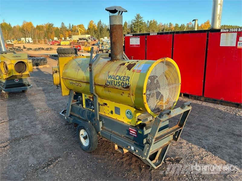 Wacker Neuson H400 350000 BTU Space Heater Sildīšanas un atkausēšanas iekārtas