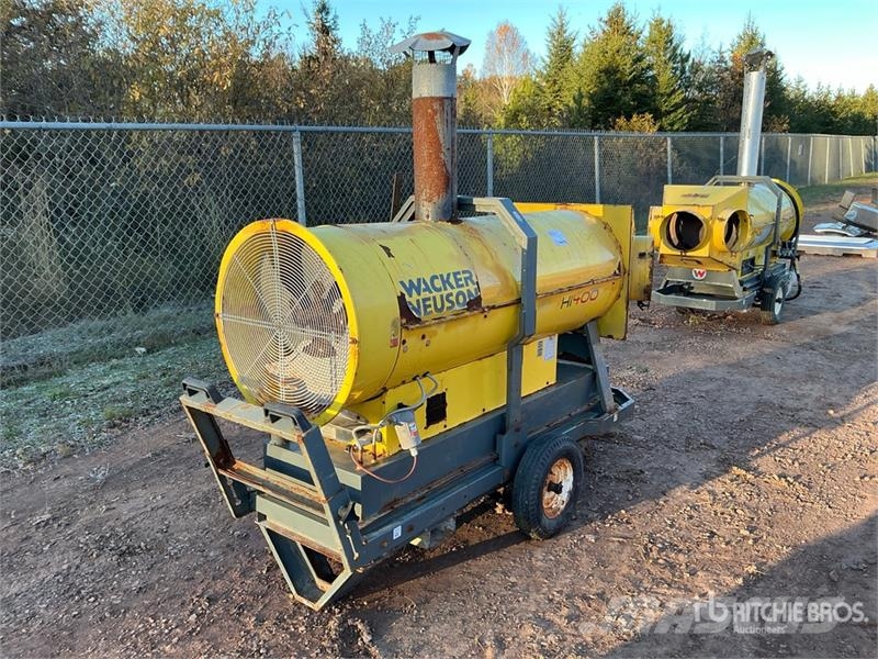 Wacker Neuson H400 350000 BTU Space Heater Sildīšanas un atkausēšanas iekārtas