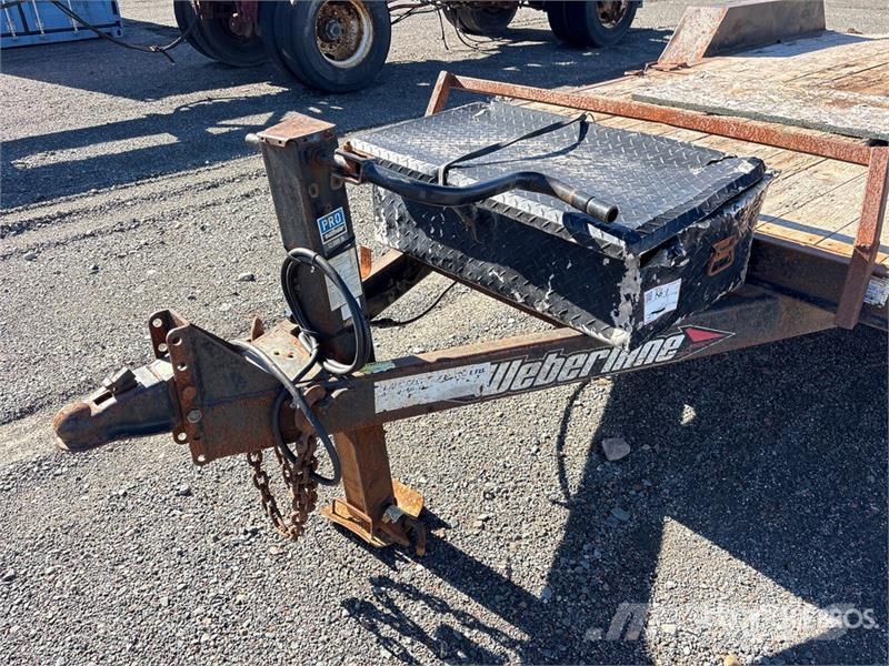 Weberlane WL2000TL 20 ft T/A Tilt Deck Trailer لوادر منخفضة