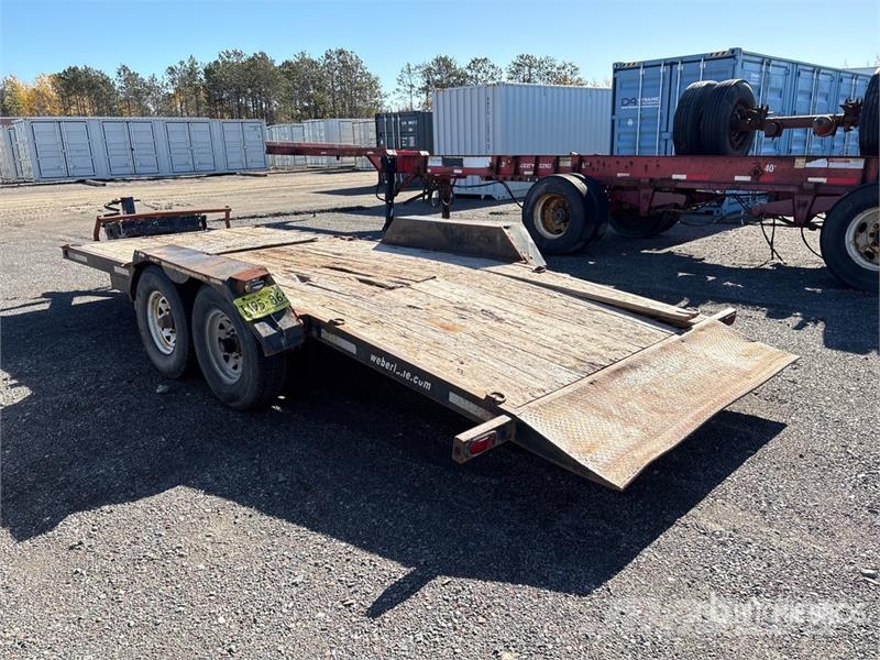 Weberlane WL2000TL 20 ft T/A Tilt Deck Trailer لوادر منخفضة