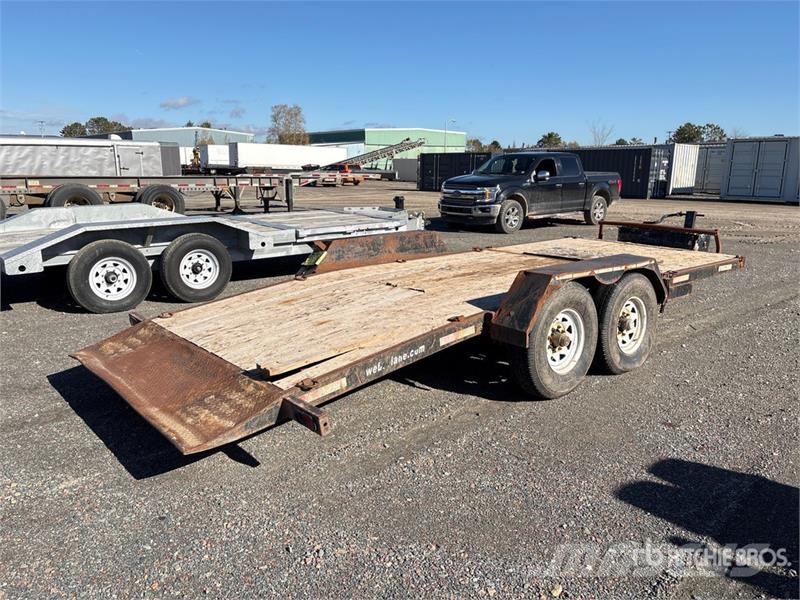 Weberlane WL2000TL 20 ft T/A Tilt Deck Trailer لوادر منخفضة