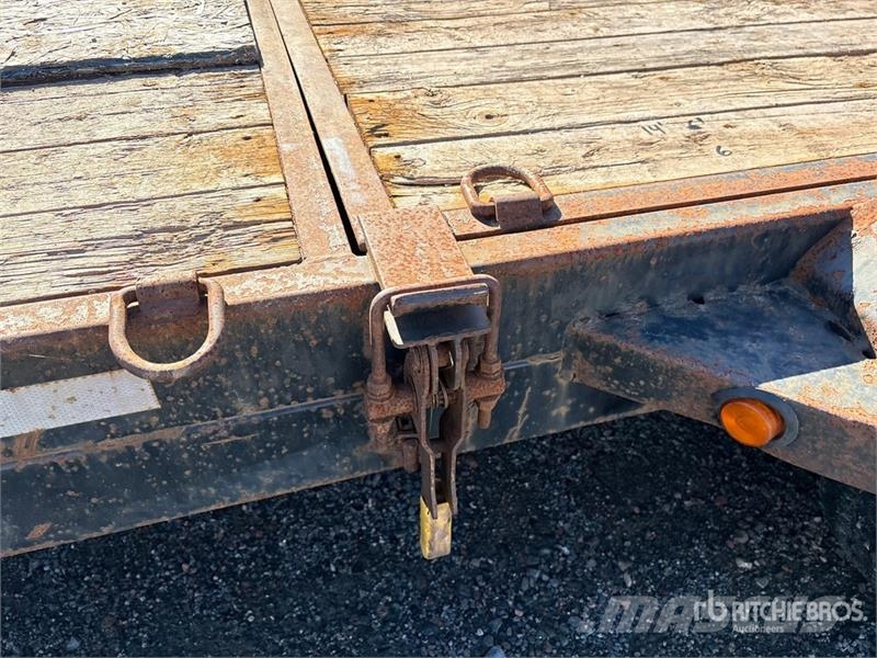 Weberlane WL2000TL 20 ft T/A Tilt Deck Trailer لوادر منخفضة