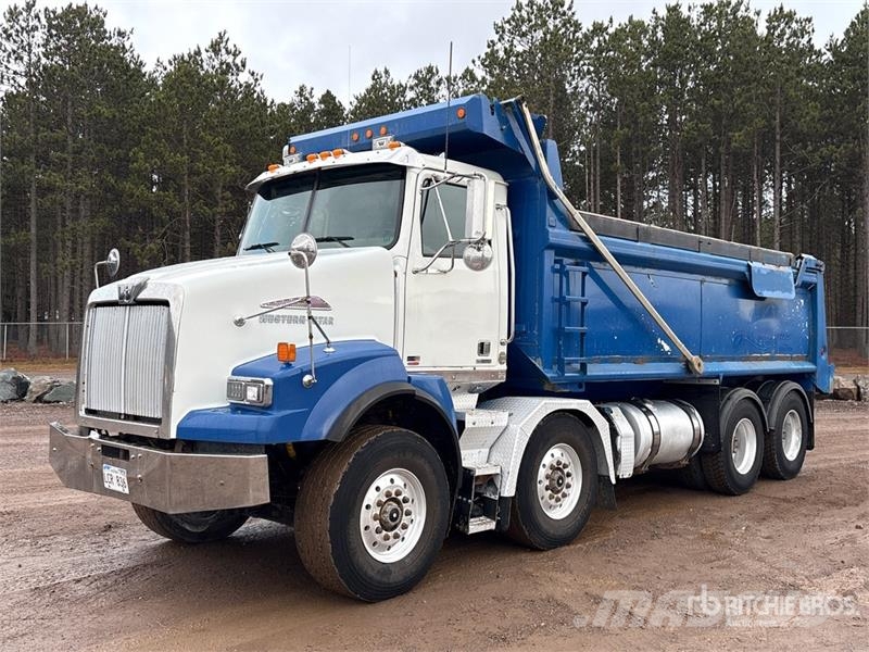 Western Star 4900 8x4 Twin-Steer T/A Dump Truck Kiperi kamioni