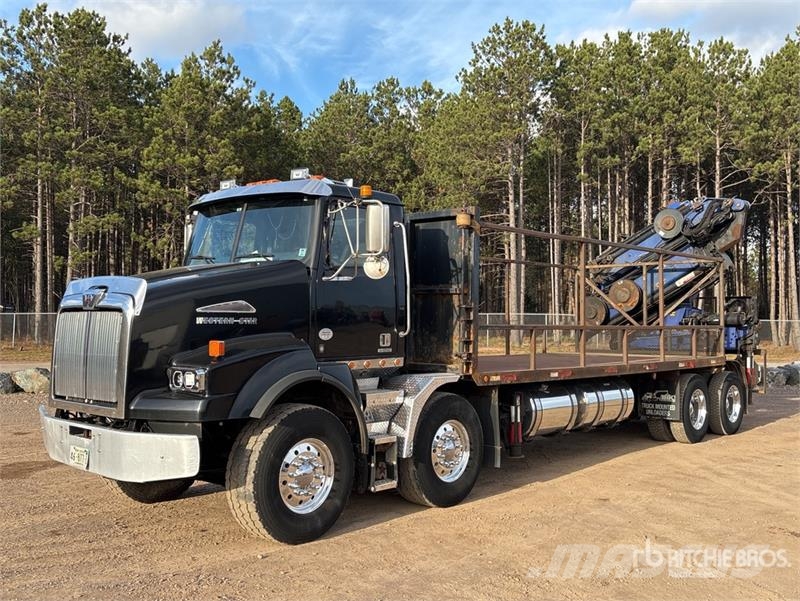 Western Star PM 47524 PX 9489 lb Knuckle Boom on Western Star Camioane cu macara