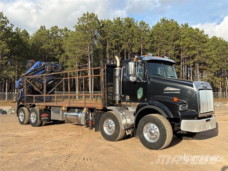 Western Star PM 47524 PX 9489 lb Knuckle Boom on Western Star Camioane cu macara