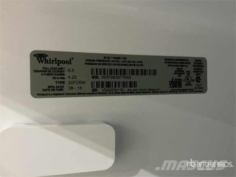  Whirlpool WRF560SFYM05 Refrigerator Drugi deli