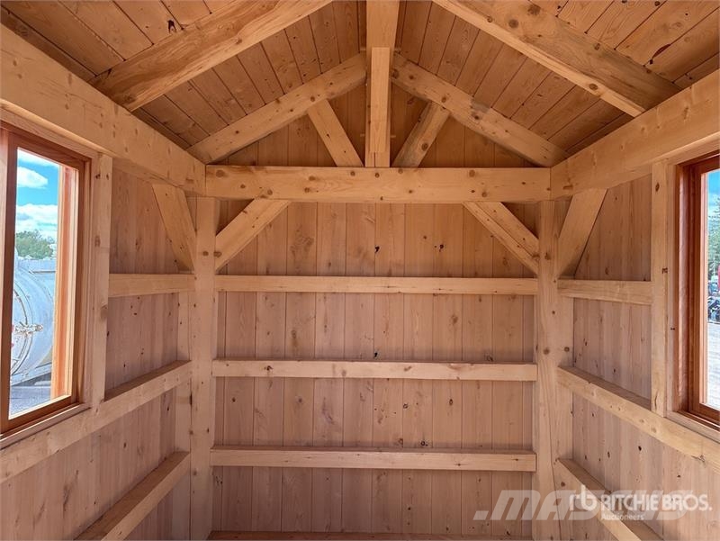  Wooden Shed (Unused) Stahlrahmenaufbauten