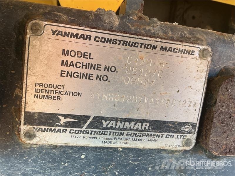 Yanmar C12R Crawler Dumper Site dumpers