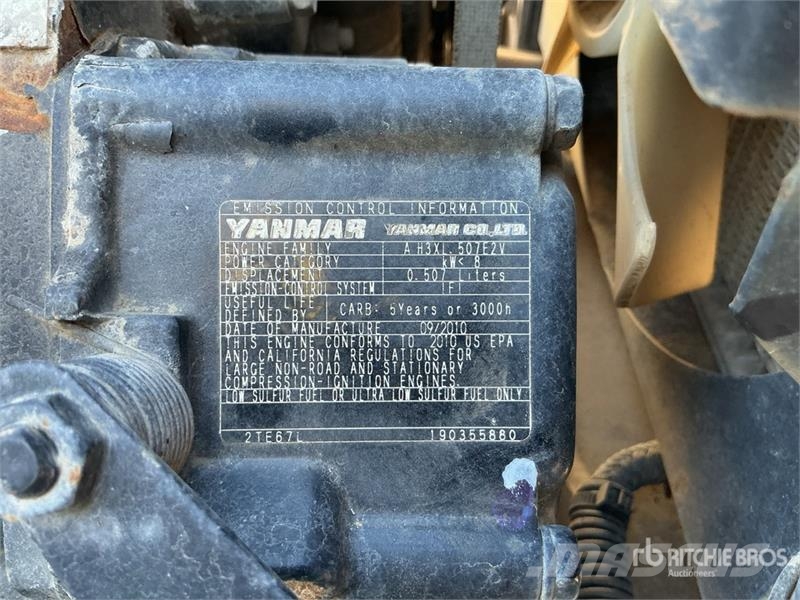Yanmar C12R Crawler Dumper Site dumpers