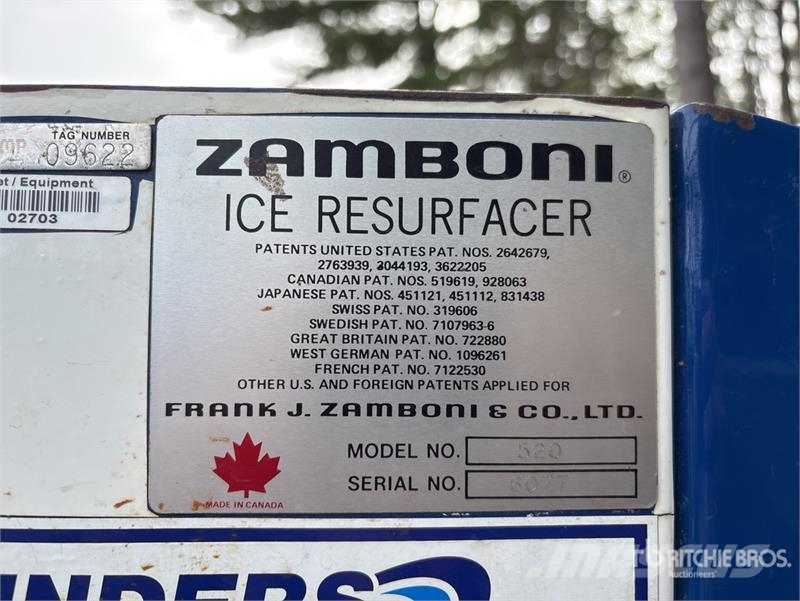 Zamboni Ice Resurfacer (Inoperable) Drugi stroji za cesto in sneg