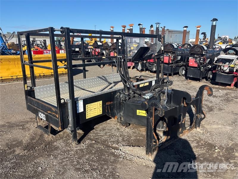 100 in x 43 in Personnel Basket Used Personnel lifts and access elevators