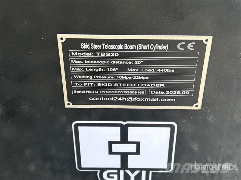  108 in Telescopic Boom مكونات أخرى